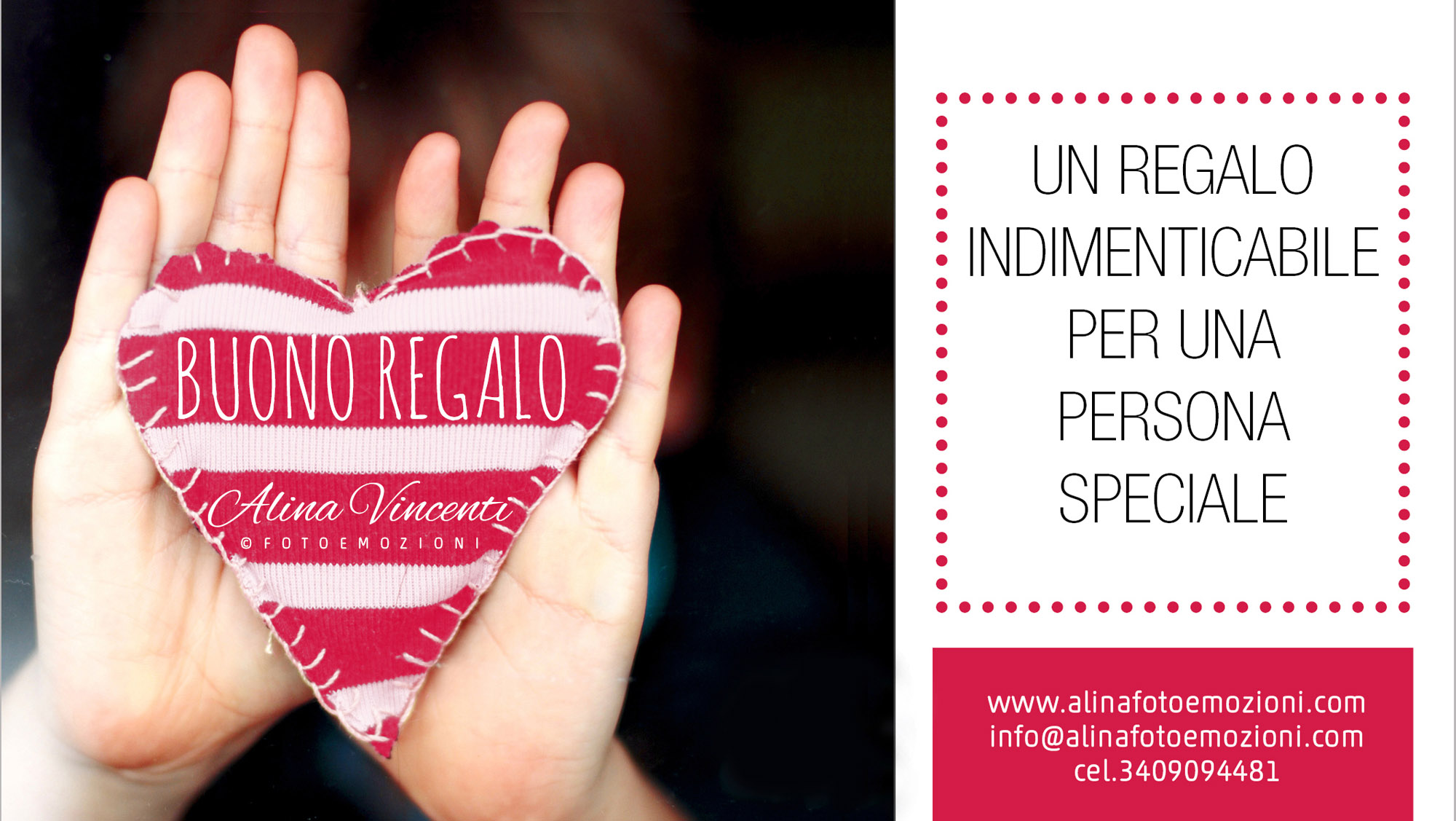 buono regalo servizio fotografico Roma
