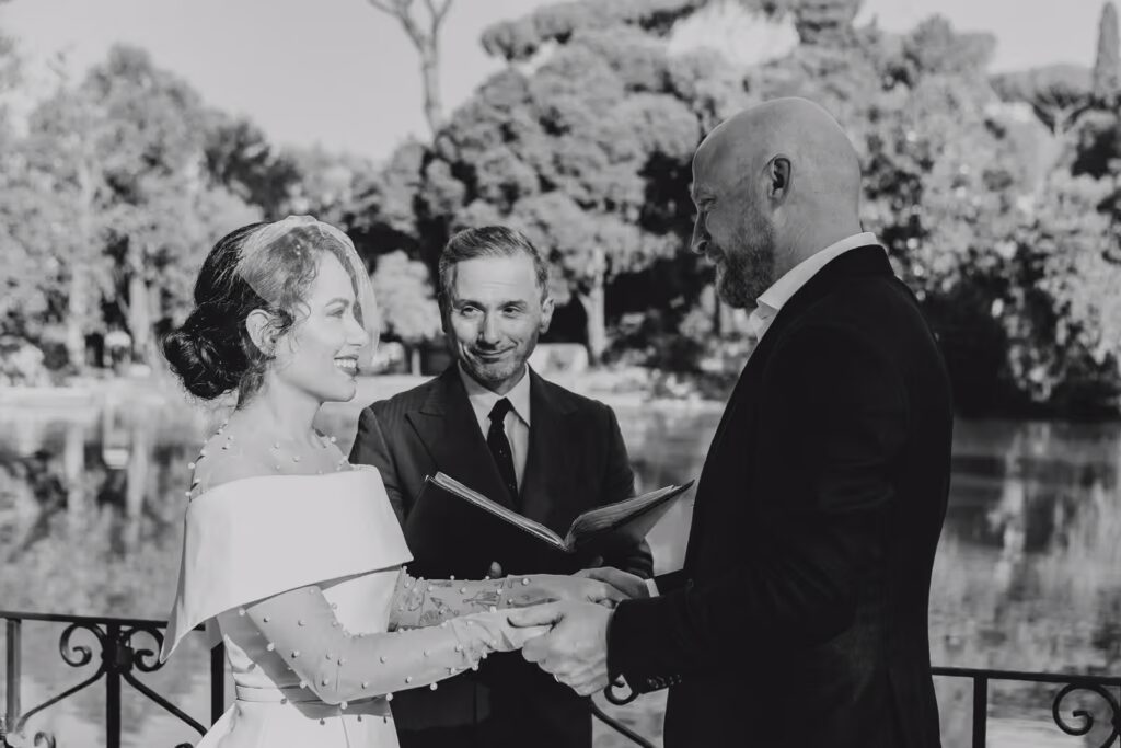 Elopement session in Rome Villa Borghese 81